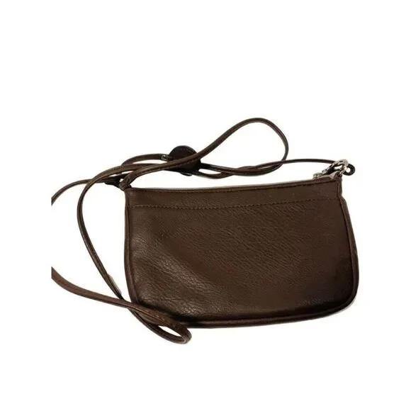 Relic Floral Embossed Brown Crossbody Bag - Picture 4 of 6